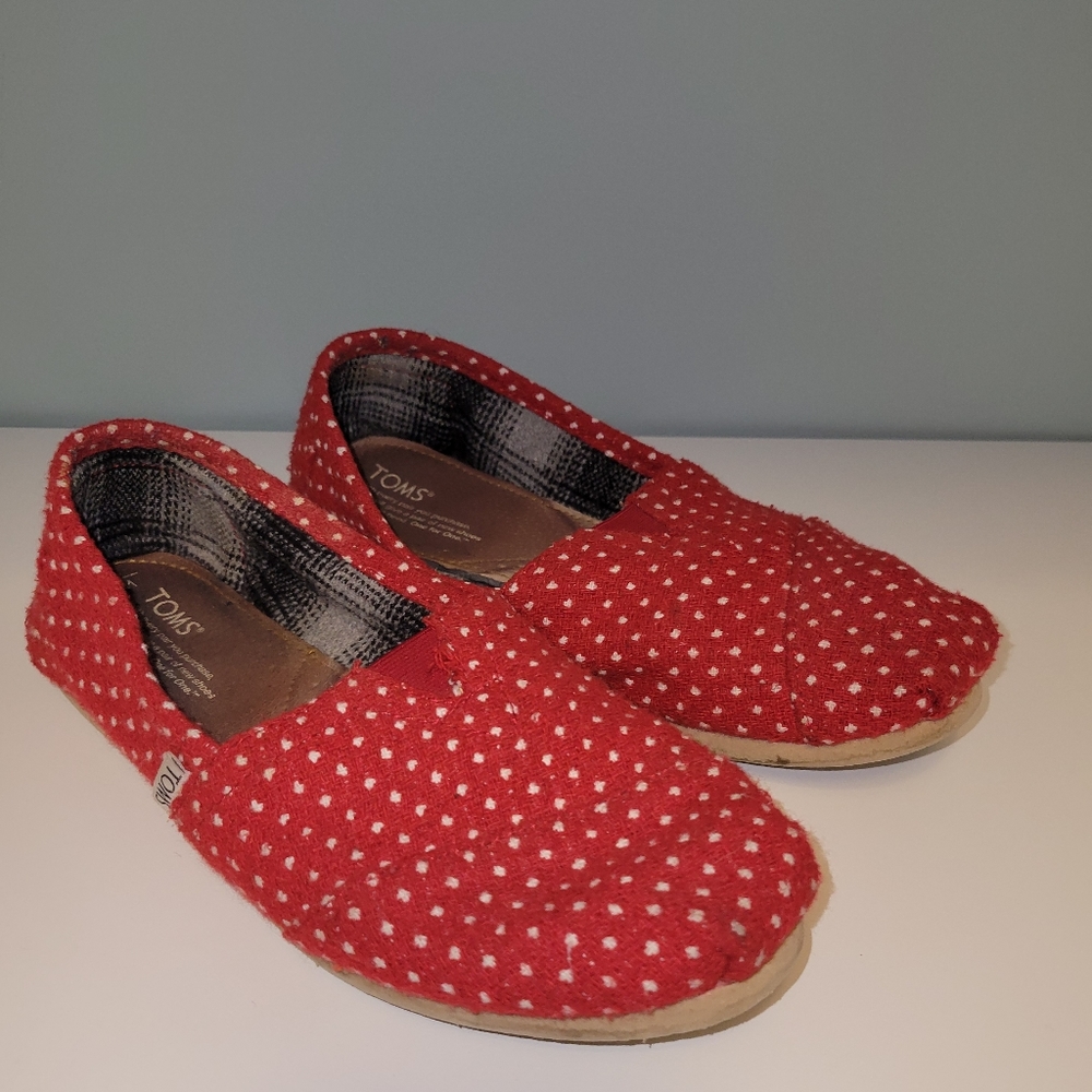 Red Polka Dot Toms